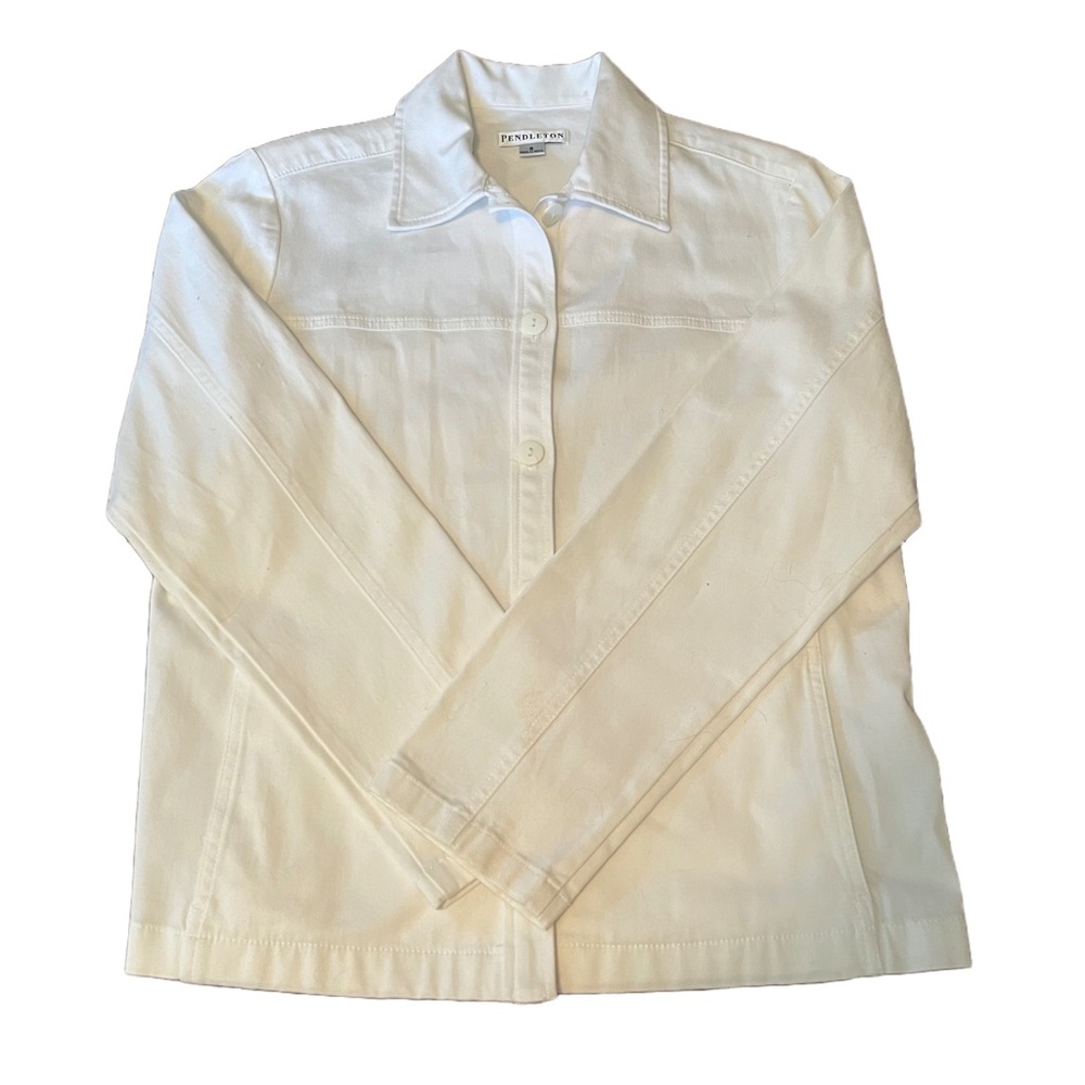 Pendleton White lightweight Jacket. Women’s size small.